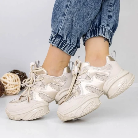 Pantofi Sport Dama 3WL186 Gri » Reina.Ro