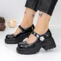 Pantofi Casual Dama 3WL108 Negru » Reina.Ro