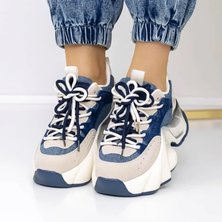 Pantofi Sport Dama 3WL135 Albastru » Reina.Ro