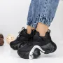 Pantofi Sport Dama 3WL117 Negru » Reina.Ro