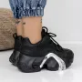 Pantofi Sport Dama 3WL117 Negru » Reina.Ro