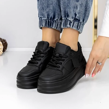 Pantofi Sport Dama 3WL156 Negru » Reina.Ro