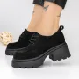 Pantofi Casual Dama 3WL172 Negru » Reina.Ro