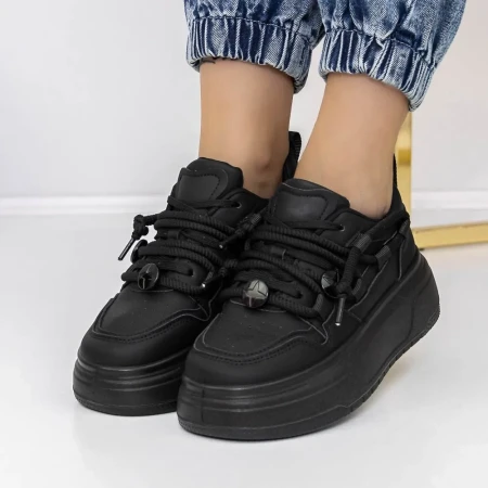 Pantofi Sport Dama 3WL187 Negru » Reina.Ro