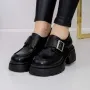 Pantofi Casual Dama 3WL173 Negru » Reina.Ro