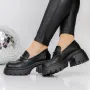 Pantofi Casual Dama 3WL175 Negru » Reina.Ro