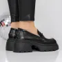 Pantofi Casual Dama 3WL175 Negru » Reina.Ro