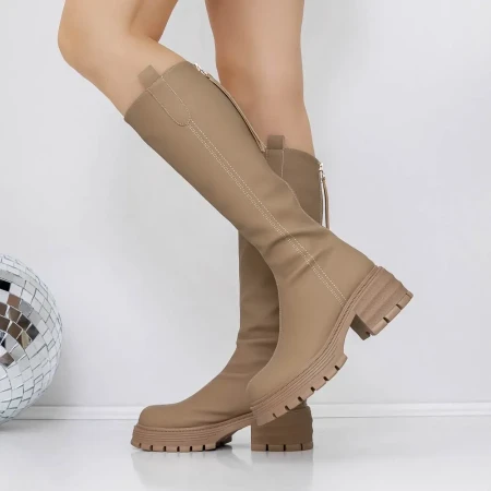 Cizme Dama 3WL182 Galben » Reina.Ro