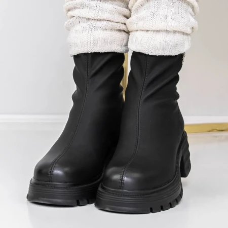 Ghete Dama 3WL185 Negru » Reina.Ro