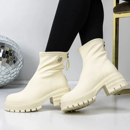 Ghete Dama 3WL185 Bej » Reina.Ro