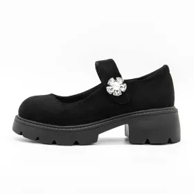 Pantofi Casual Dama 3WL192 Negru » Reina.Ro