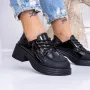 Pantofi Casual Dama 3WL195 Negru » Reina.Ro