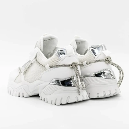 Pantofi Sport Dama 3B25 Alb » Reina.Ro