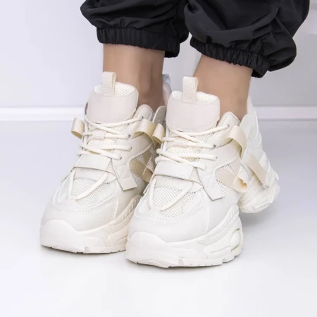 Pantofi Sport Dama 3B39 Bej » Reina.Ro