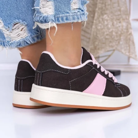 Pantofi Sport Dama 3XJ119 Maro » Reina.Ro