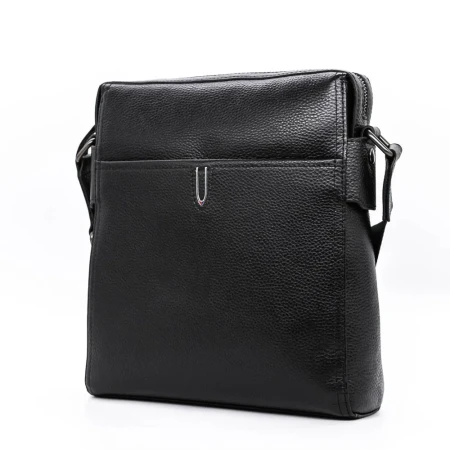 Geanta Barbati din Piele Naturala C8988-4 Negru » Reina.Ro