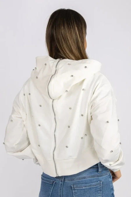 Hanorac Dama NG3288 Alb » Reina.Ro