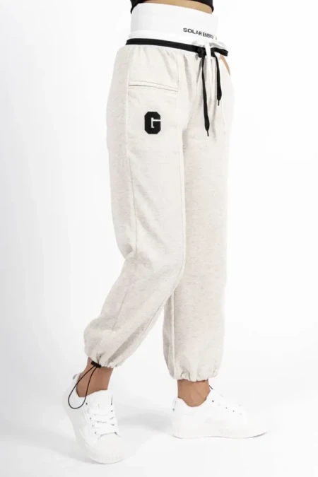 Pantaloni Dama W12792 Gri » Reina.Ro