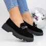 Pantofi Casual Dama 3LN2 Negru » Reina.Ro