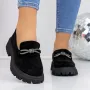 Pantofi Casual Dama 3LN2 Negru » Reina.Ro