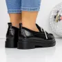 Pantofi Casual Dama 30P6 Negru » Reina.Ro