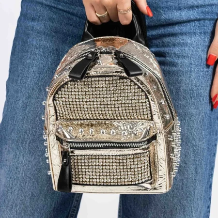 Rucsac Dama A20 Auriu » Reina.Ro