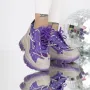 Pantofi Sport Dama cu Platforma 3SJN32 Mov » Reina.Ro