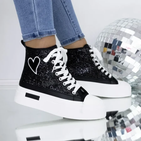 Ghete Dama 3B29 Negru » Reina.Ro