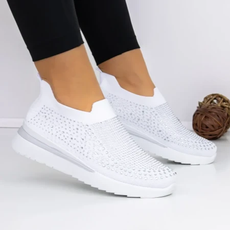 Pantofi Sport Dama 3YAN2 Alb » Reina.Ro