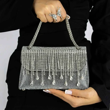 Geanta Dama 714 Negru » Reina.Ro