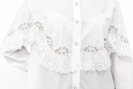 Camasa Dama 9667 Alb » Reina.Ro