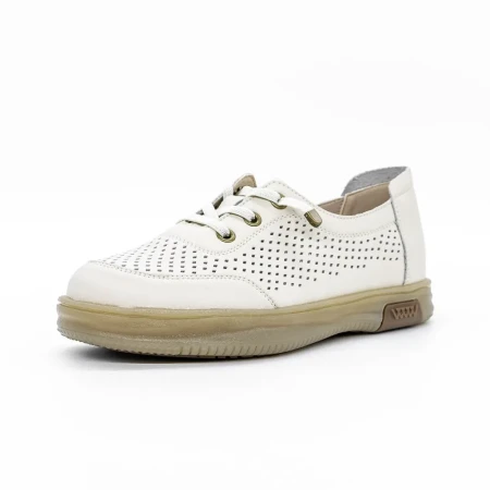 Pantofi Casual Dama 12175 Crem » Reina.Ro