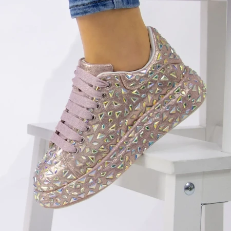 Pantofi Sport Dama 3JF25 Roz » Reina.Ro