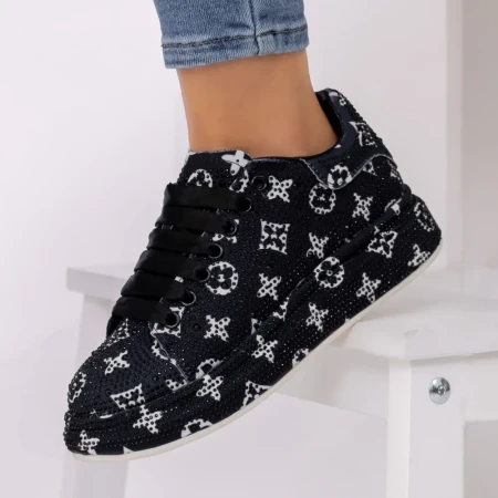 Pantofi Sport Dama 3JF26 Negru » Reina.Ro