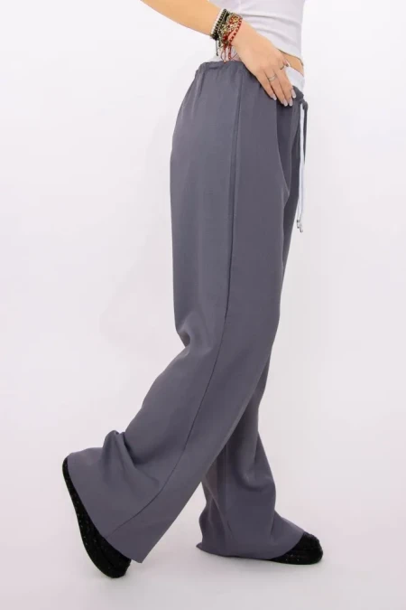 Pantaloni Dama 3297 Gri inchis » Reina.Ro