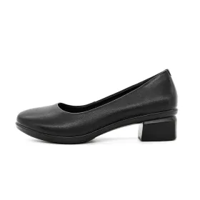 Pantofi cu Toc gros 1901 Negru » Reina.Ro