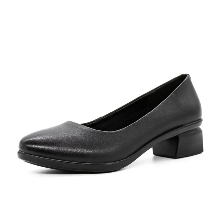 Pantofi cu Toc gros 1901 Negru » Reina.Ro