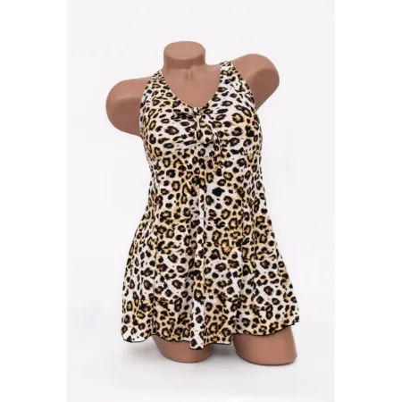 Costum de Baie Dama Intreg Y30118 Leopard » Reina.RO