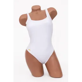 Costum de Baie Dama Intreg Y10229 Alb » Reina.RO