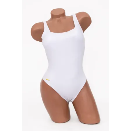 Costum de Baie Dama Intreg Y10229 Alb » Reina.RO
