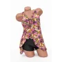 Costum de Baie Dama 2 Piese Y3092-3 Leopard-Mov » Reina.RO