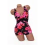 Costum de Baie Dama Intreg Y3060 Negru-Roz » Reina.RO