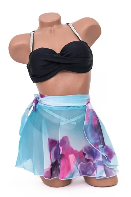 Fusta de Plaja  309-1 Albastru » Reina.RO