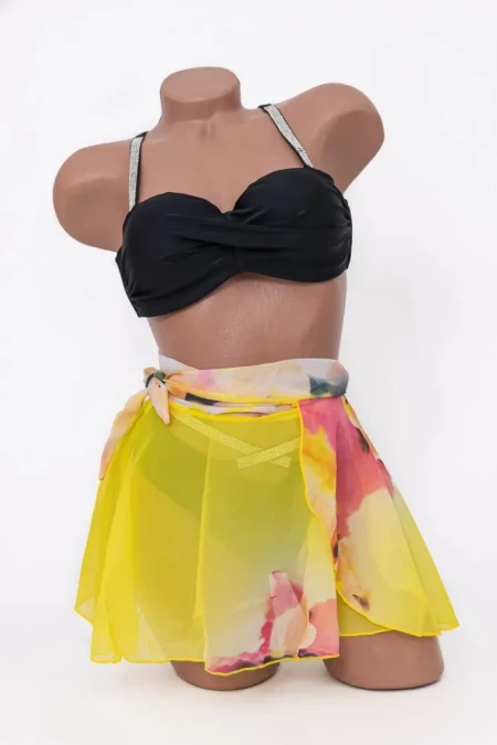 Fusta de Plaja  309-1 Galben » Reina.RO