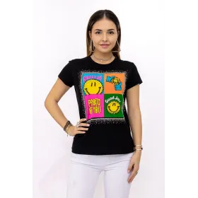 Tricou dama SC32 Negru » Reina.Ro