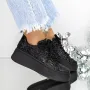 Pantofi Sport Dama 3B35 Negru » Reina.Ro