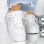 Pantofi Sport Dama 3B35 Alb » Reina.Ro