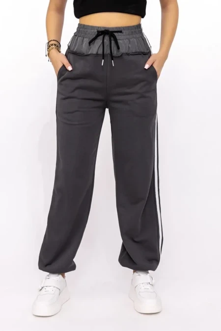 Pantaloni Dama W15642 Gri » Reina.Ro