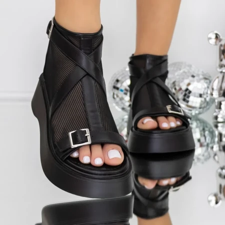 Ghete Dama de Vara 3Y8 Negru » Reina.Ro