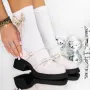 Pantofi Casual Dama 3BQ22 Bej » Reina.Ro